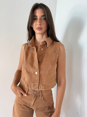 Amber Vest Top & Barrel Pants