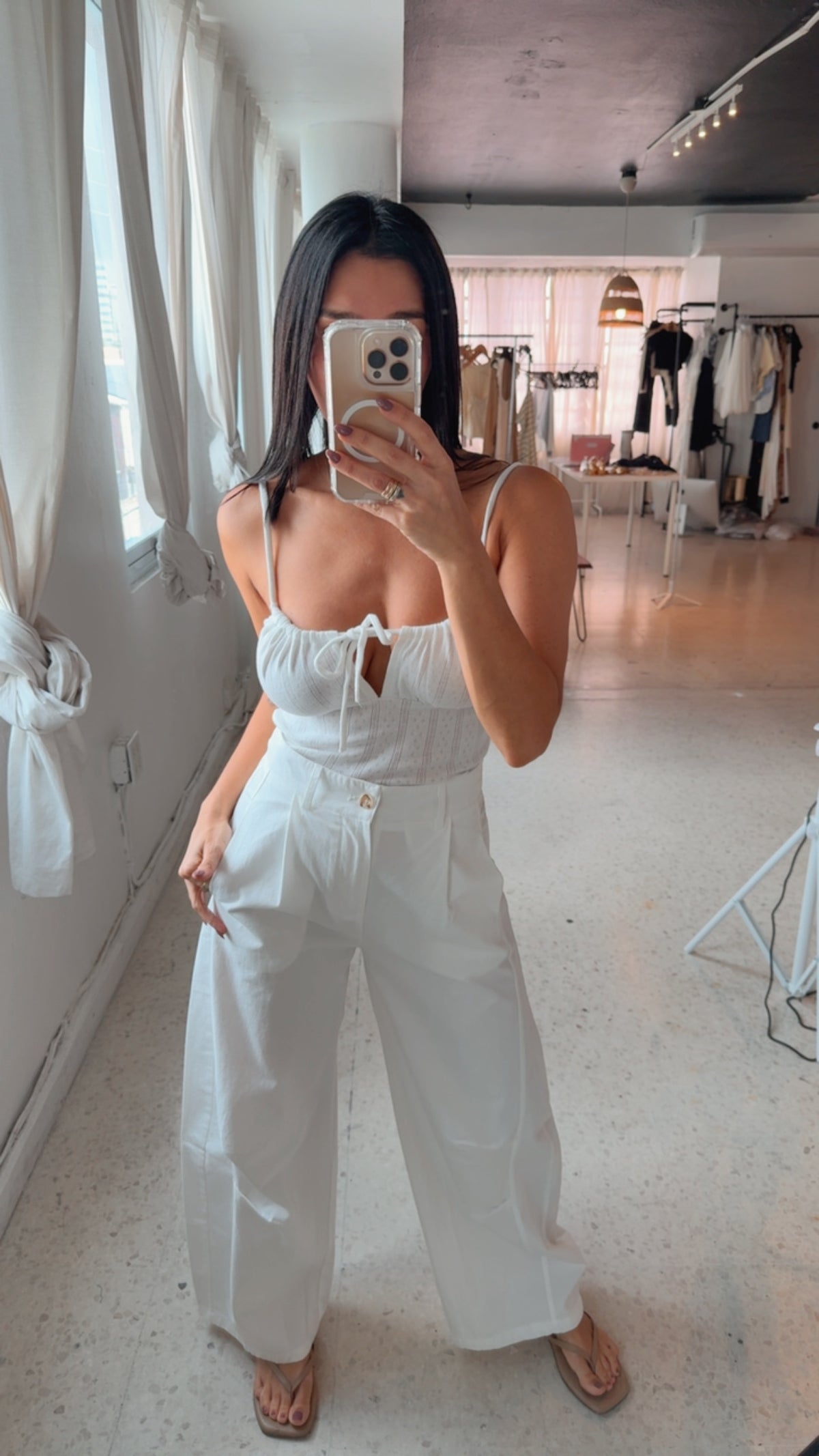 Casual Solid Pants