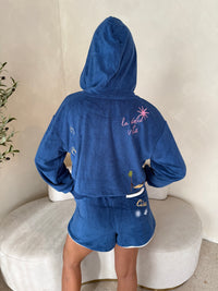 Terry Jacket & Short Set