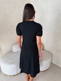 SS Black Midi Dress