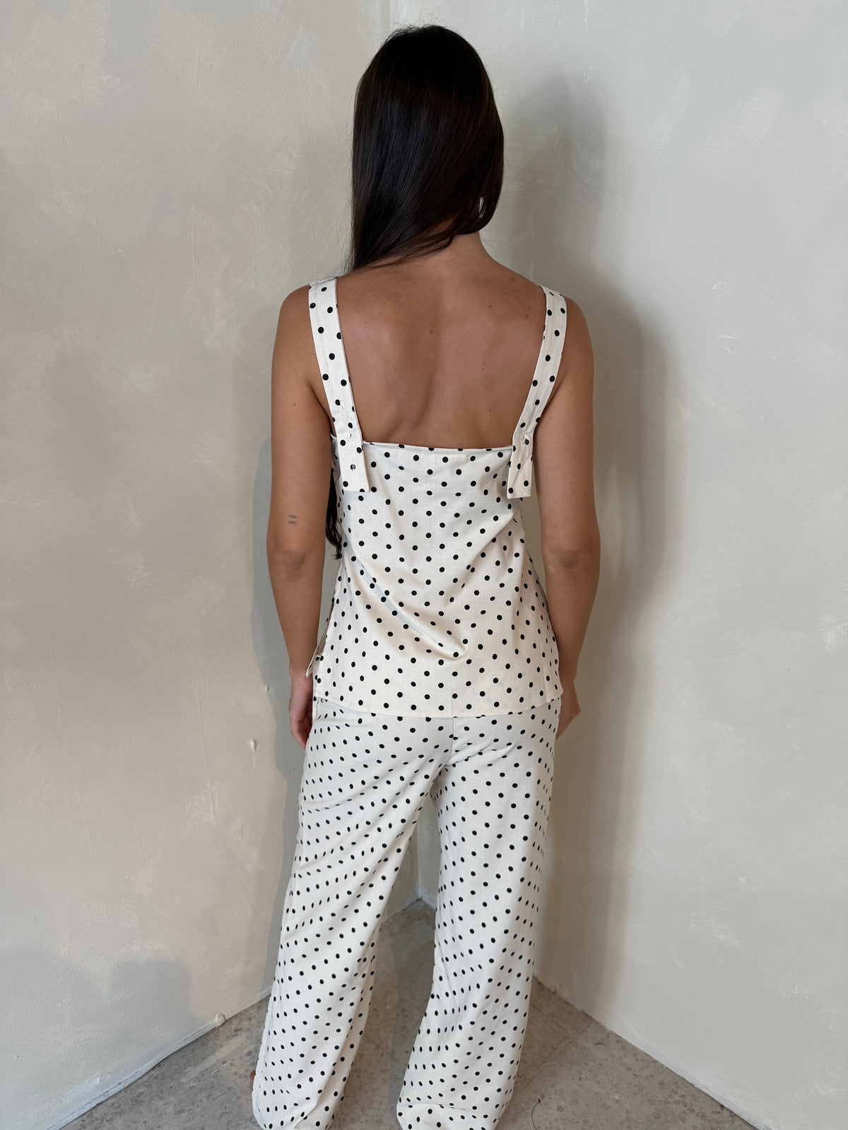Polka Top & Pant Set