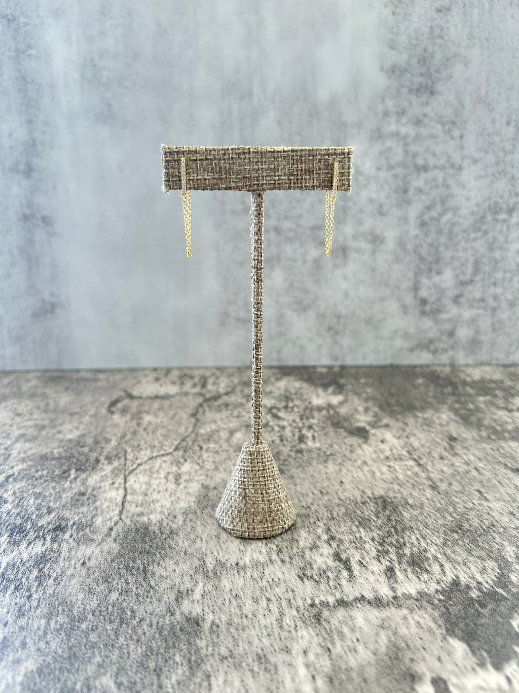 Bar Chain Earring