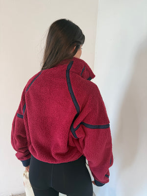 Fleece Contrast Jacket