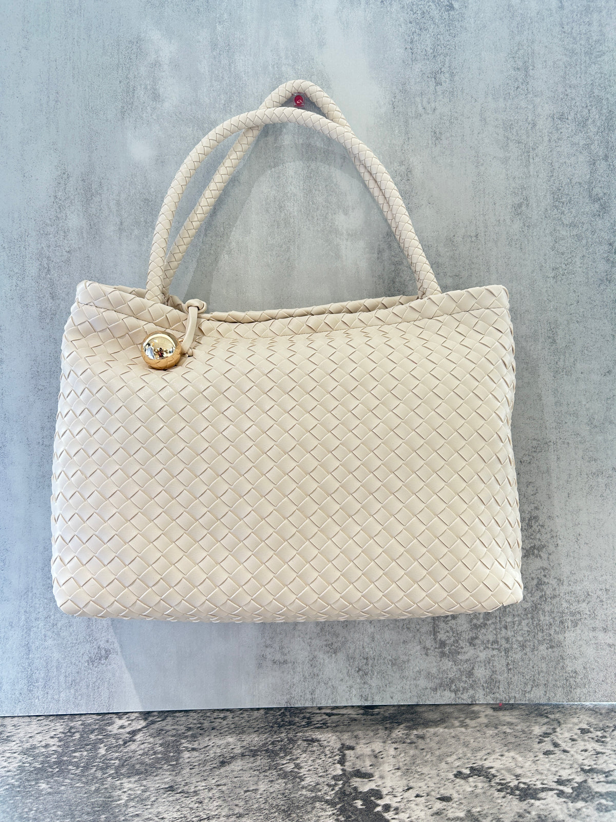 Gold Detail Braided Bag