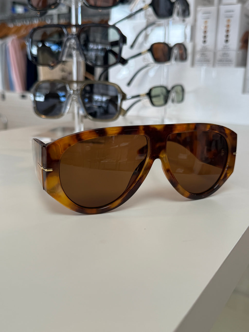 Sabrina Round Sunglasses