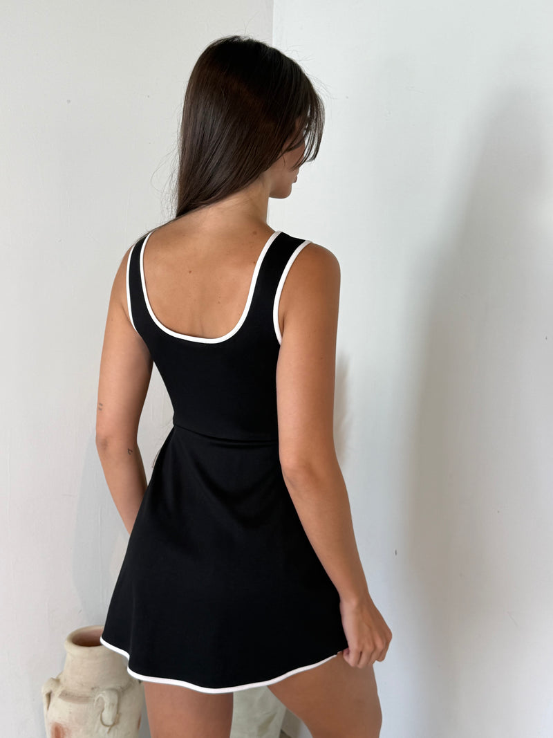 Scuba Terry Square Neck Romper