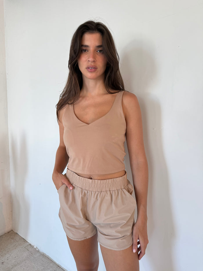 Elastic Waistband Short