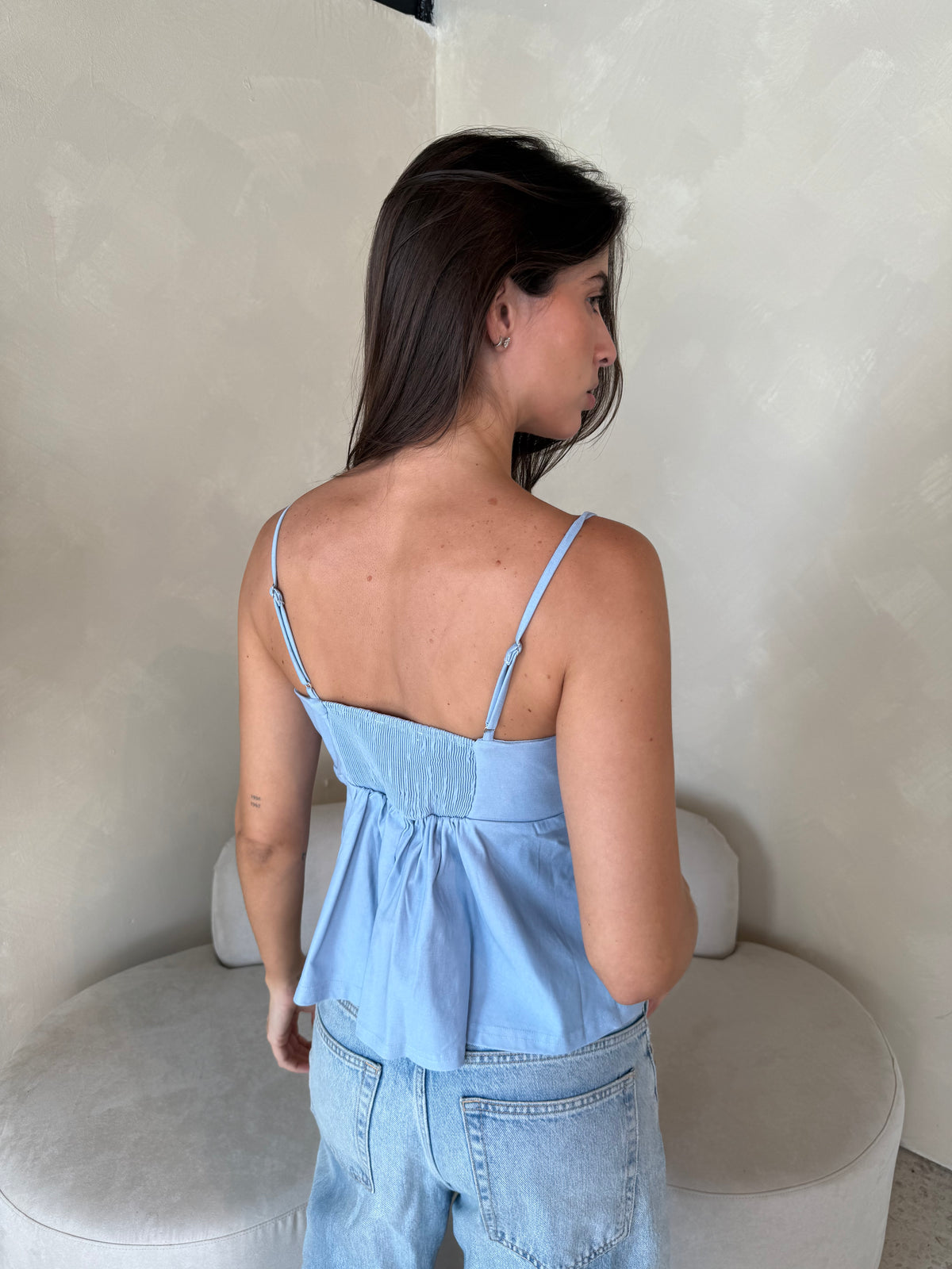 Strappy Beaded Top