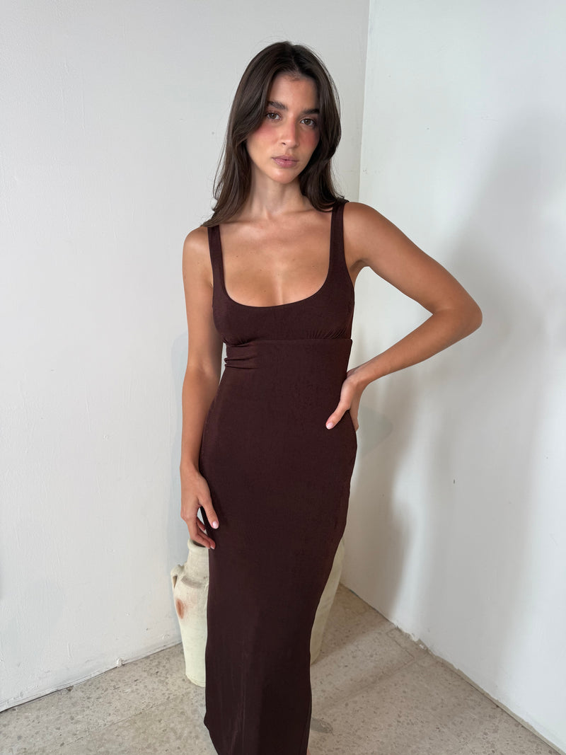 Fitted Midi Dress