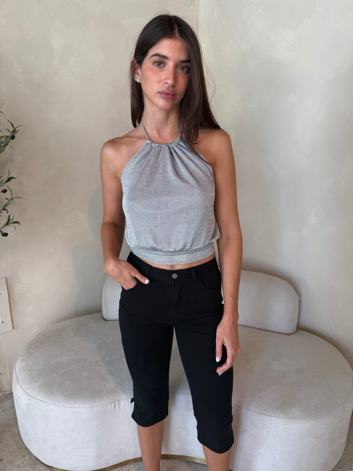 Black Capri Jeans