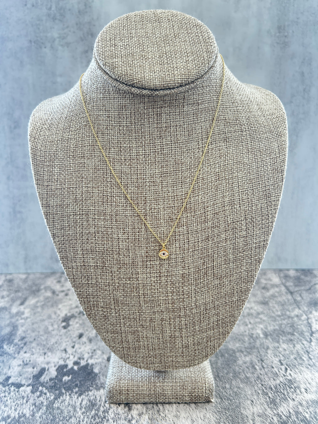 Evil Eye Diamond Necklace