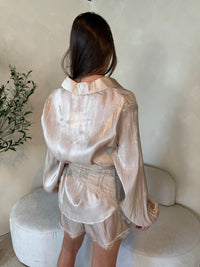 Satin Beige 3pc Set