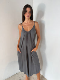 Solid Loose Fit Jumpsuit
