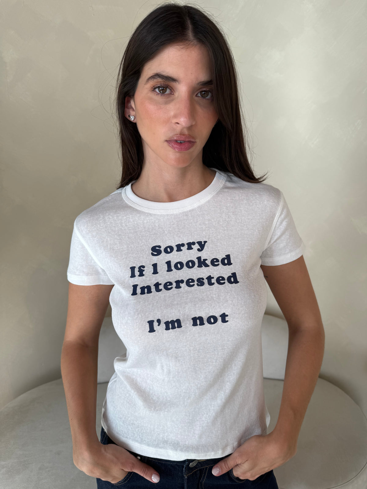 Interested SS Tee