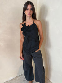Vintage Navy Barrel Pants