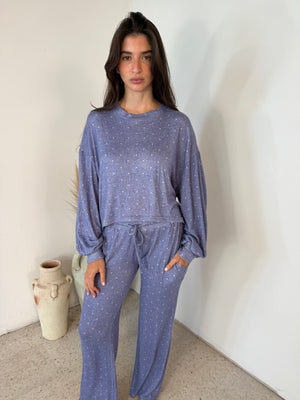 Hacci Polka Pajama Set