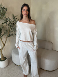 Grey Melange 2pc Set