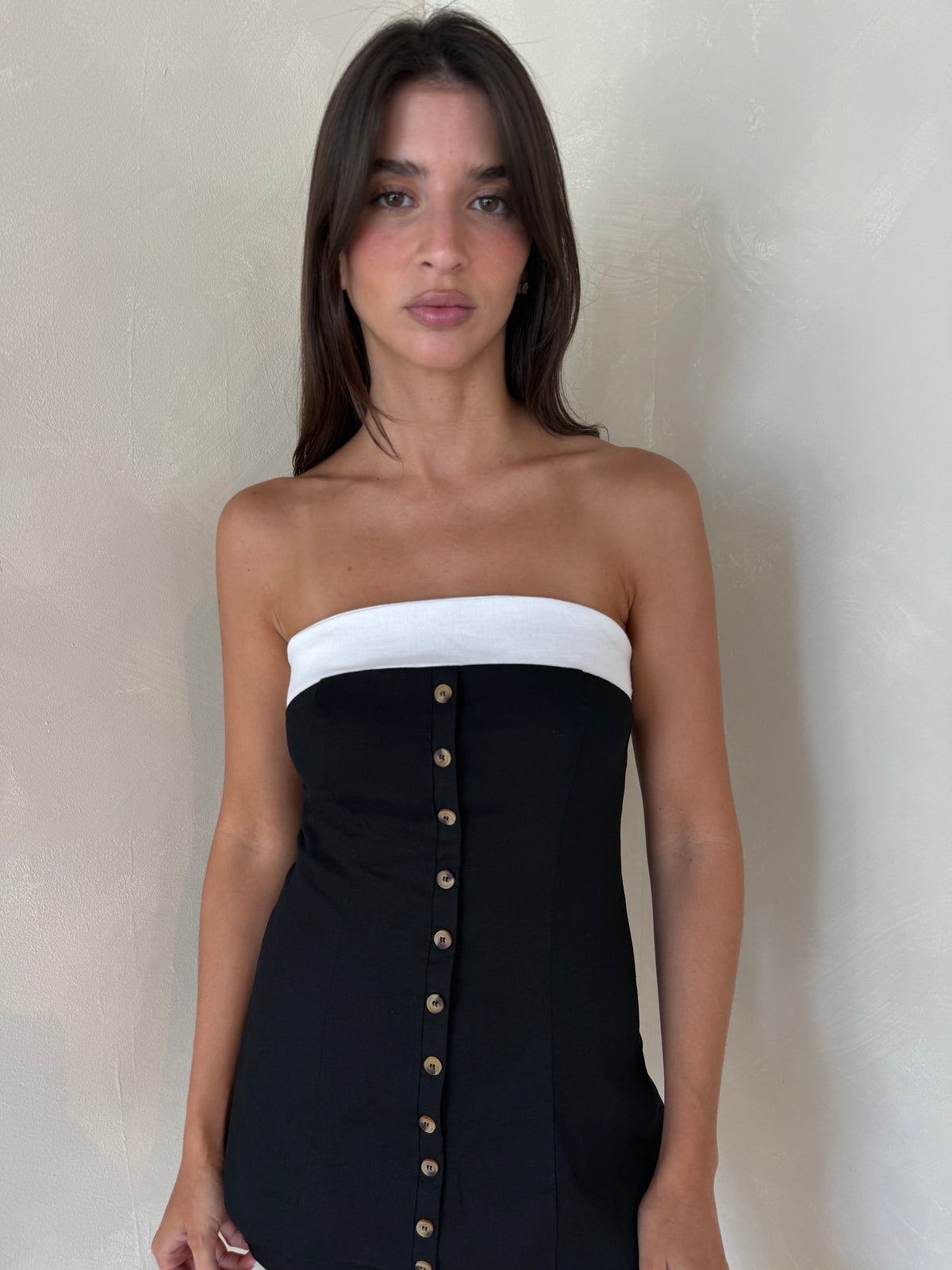 Black Tube Top & Short Set