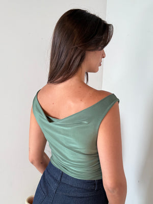 Kale Cowl Top