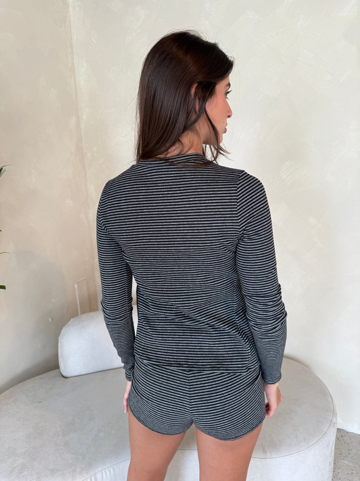 Striped 3pc Lounge Set