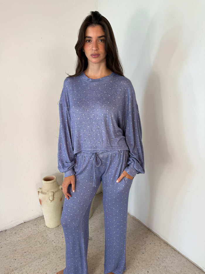 Hacci Polka Pajama Set