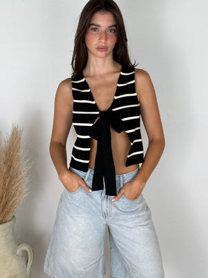 Stripe Vest Top