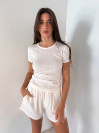 Pointelle Pijama Set