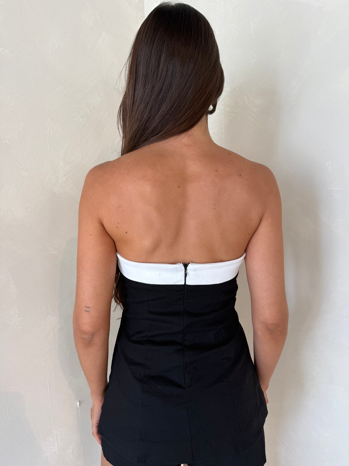 Black Tube Top & Short Set