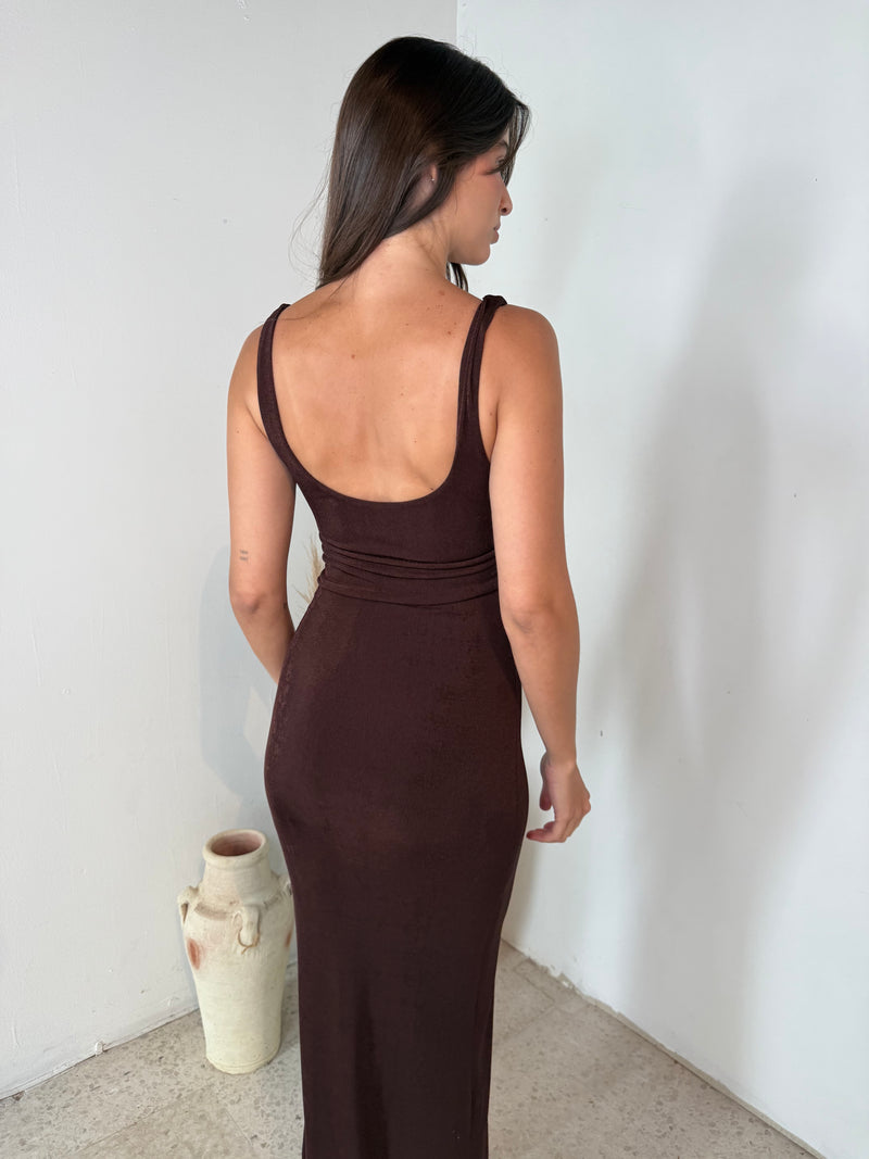 Fitted Midi Dress