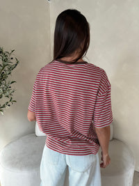 Pia Stripe Tee