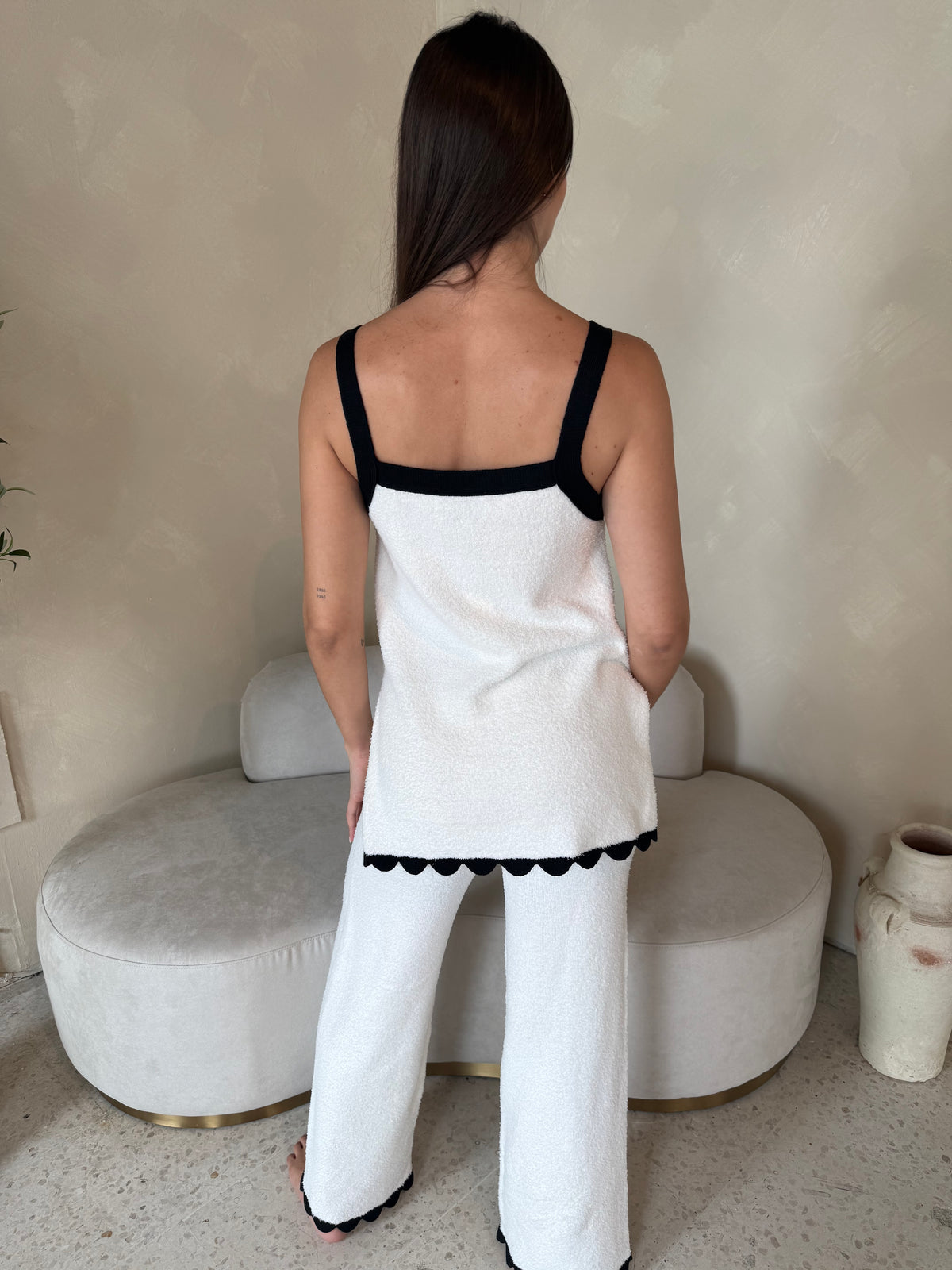 Knitted Top & Pant Set