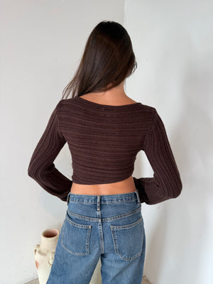 Knit LS Top