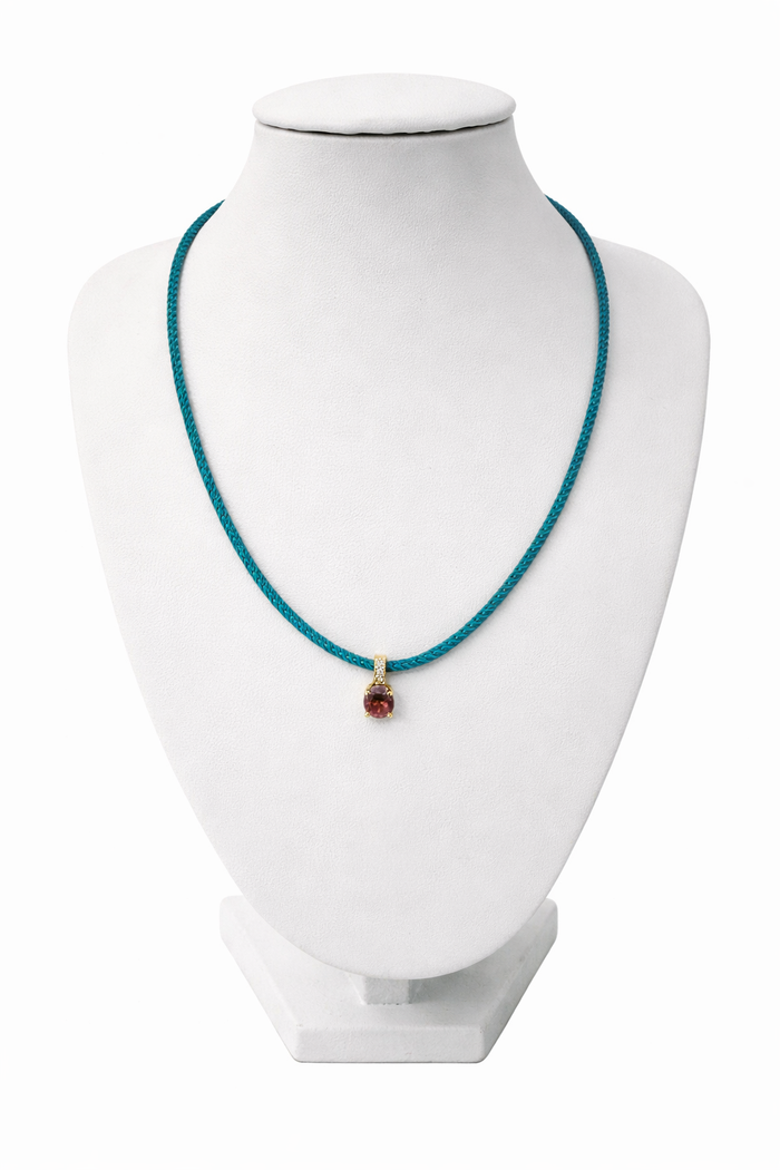 Adjustable Gem Necklace