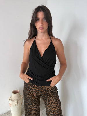 Halter Solid Tank Top