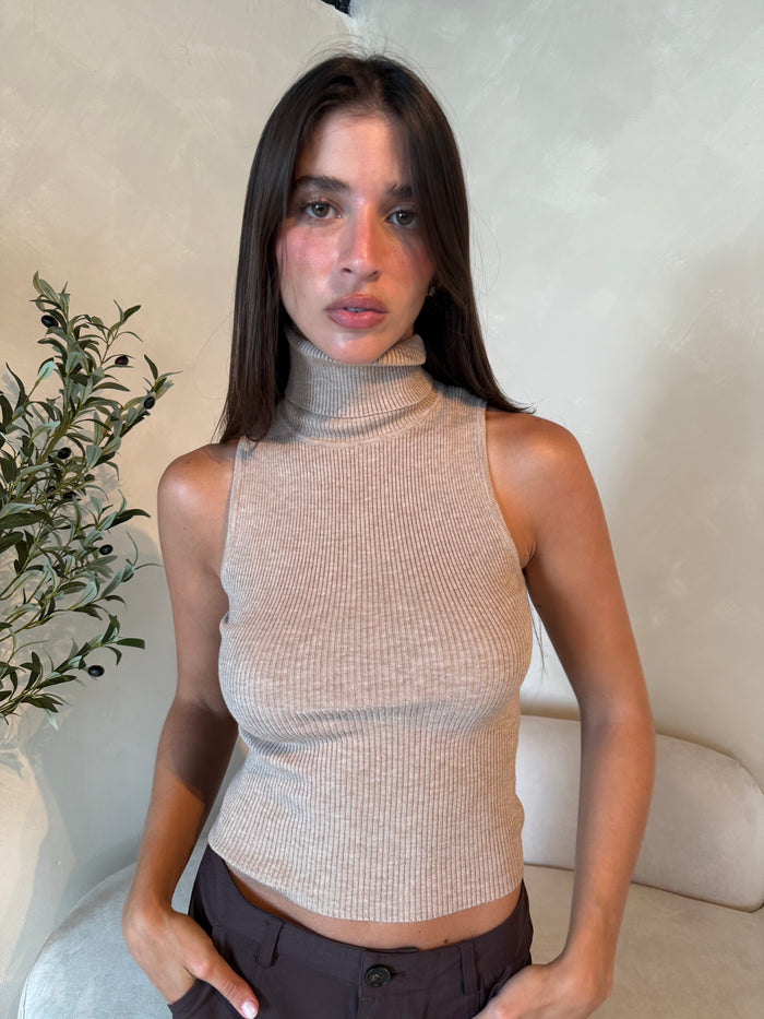 Ribbed Turtleneck