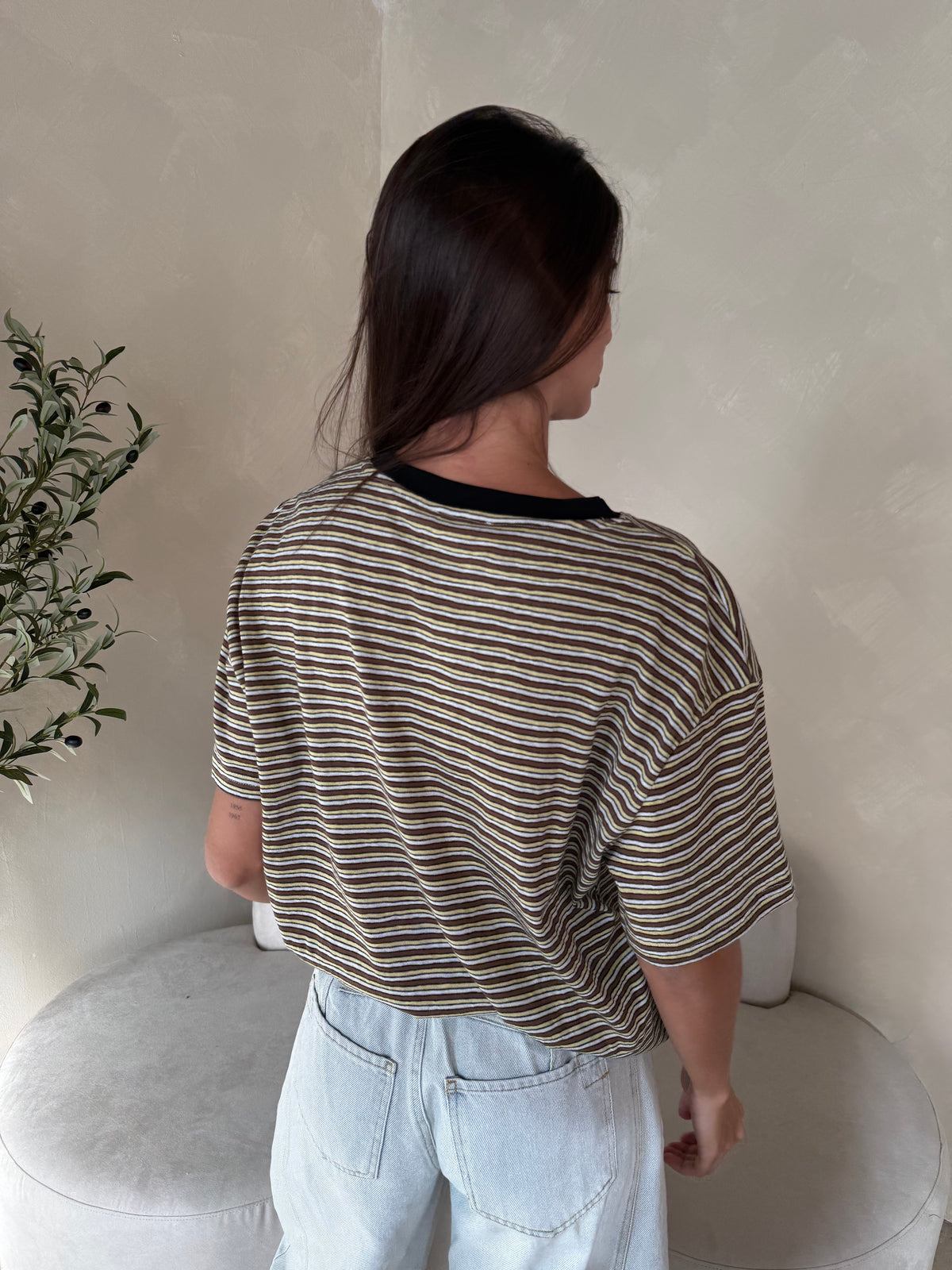 Pia Stripe Tee