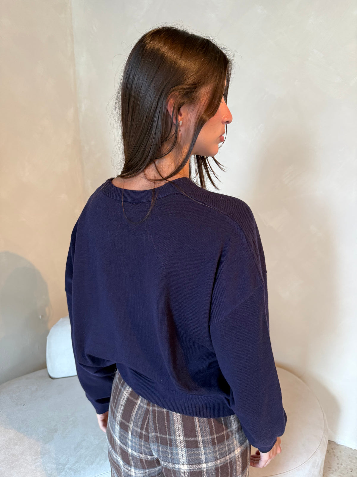 Fuzzy LS Cardigan