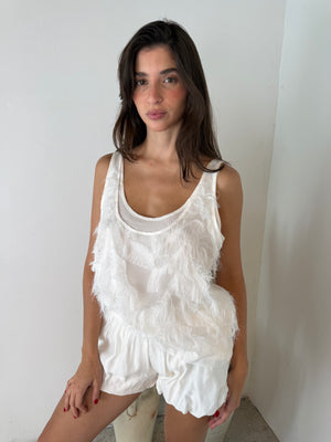 Fringe Double Layer Tank