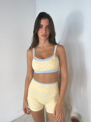 Lemon Ditsy Active Set