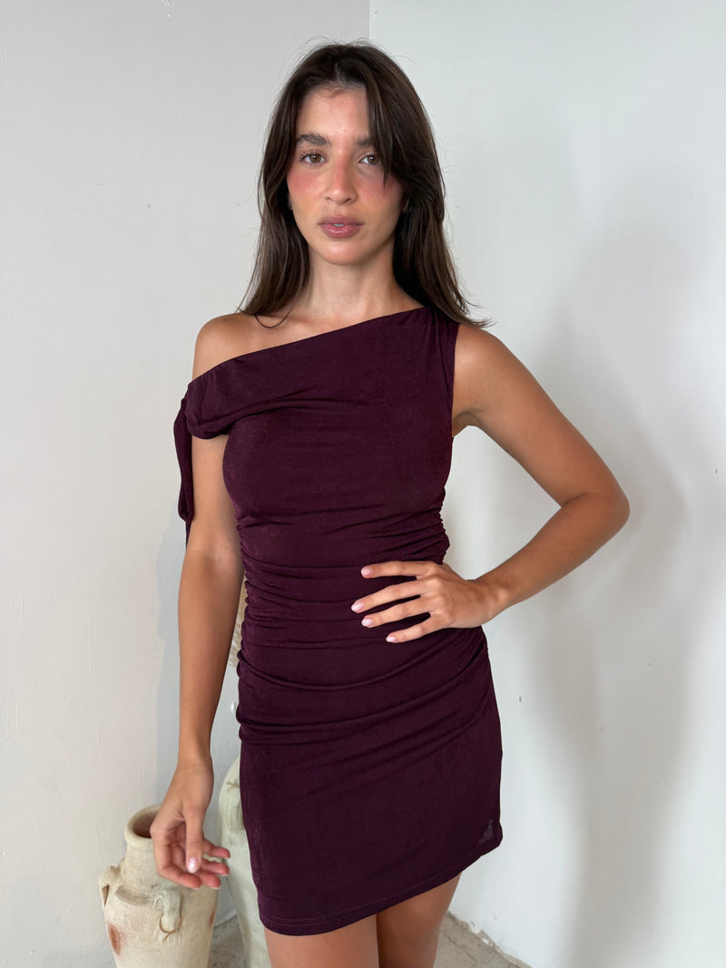 Tie Mini Dress