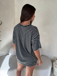 Tee & Skirt Stripe Set