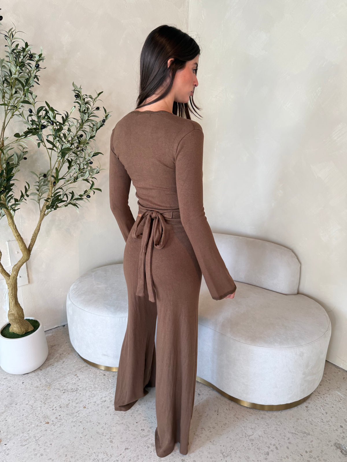 Wrap LS Top & Pant Set