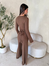 Wrap LS Top & Pant Set