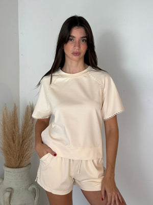 Cream Lounge Set
