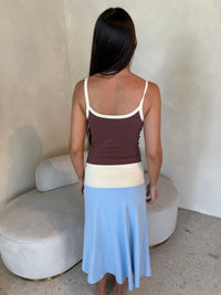 Color Block Maxi Dress