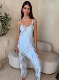 Sky Blue Lace Set