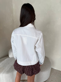 White Denim Jacket