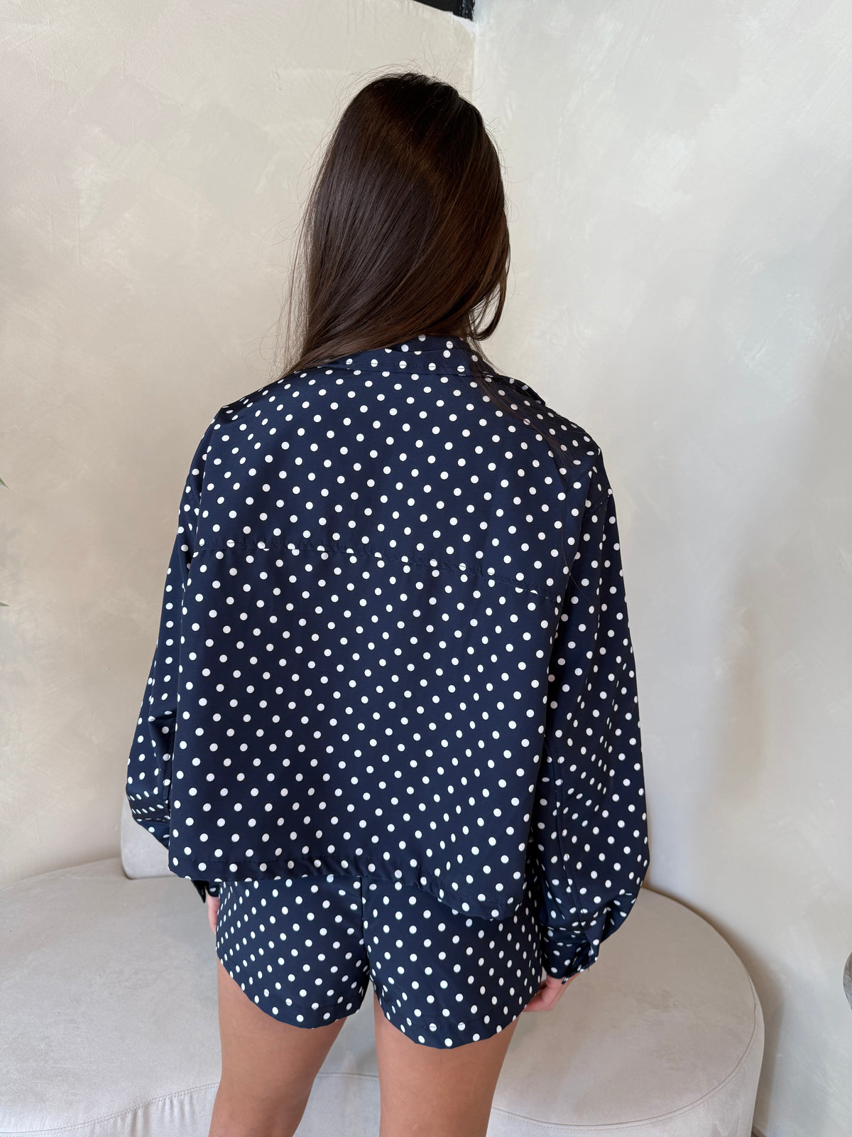 Polka Jacket & Short Set