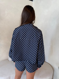 Polka Jacket & Short Set