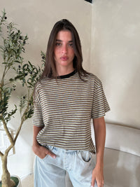 Pia Stripe Tee